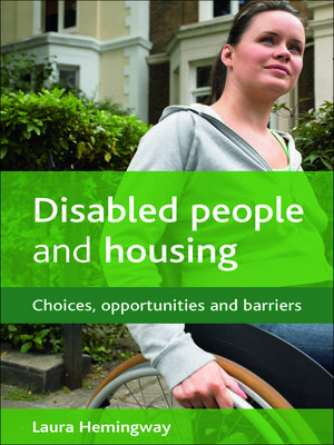 cover image of Disabled people and housing